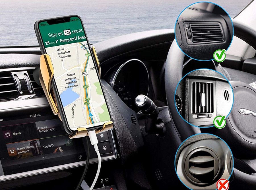 2020 Updated Universal Cell Phone Holder for Car